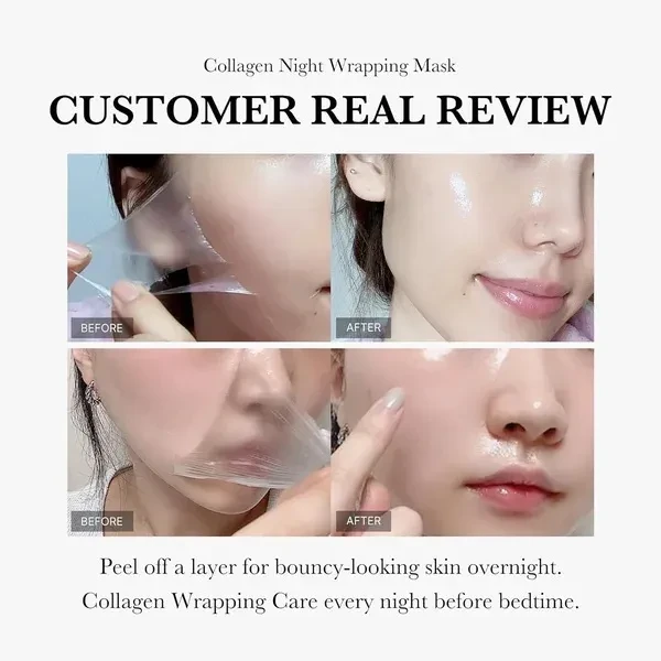 Anti-wrinkle Night Collagen Wrapping Mask