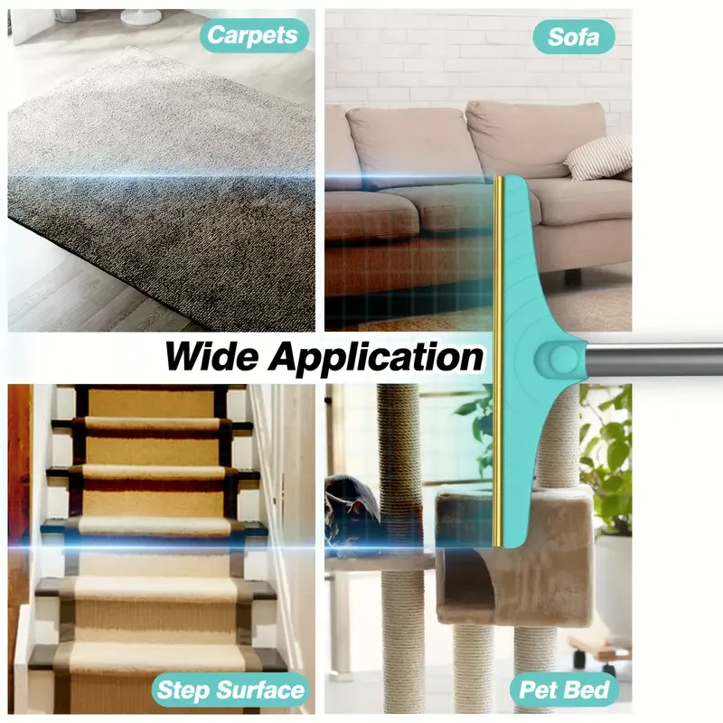 Long Handled Pet Hair Remover