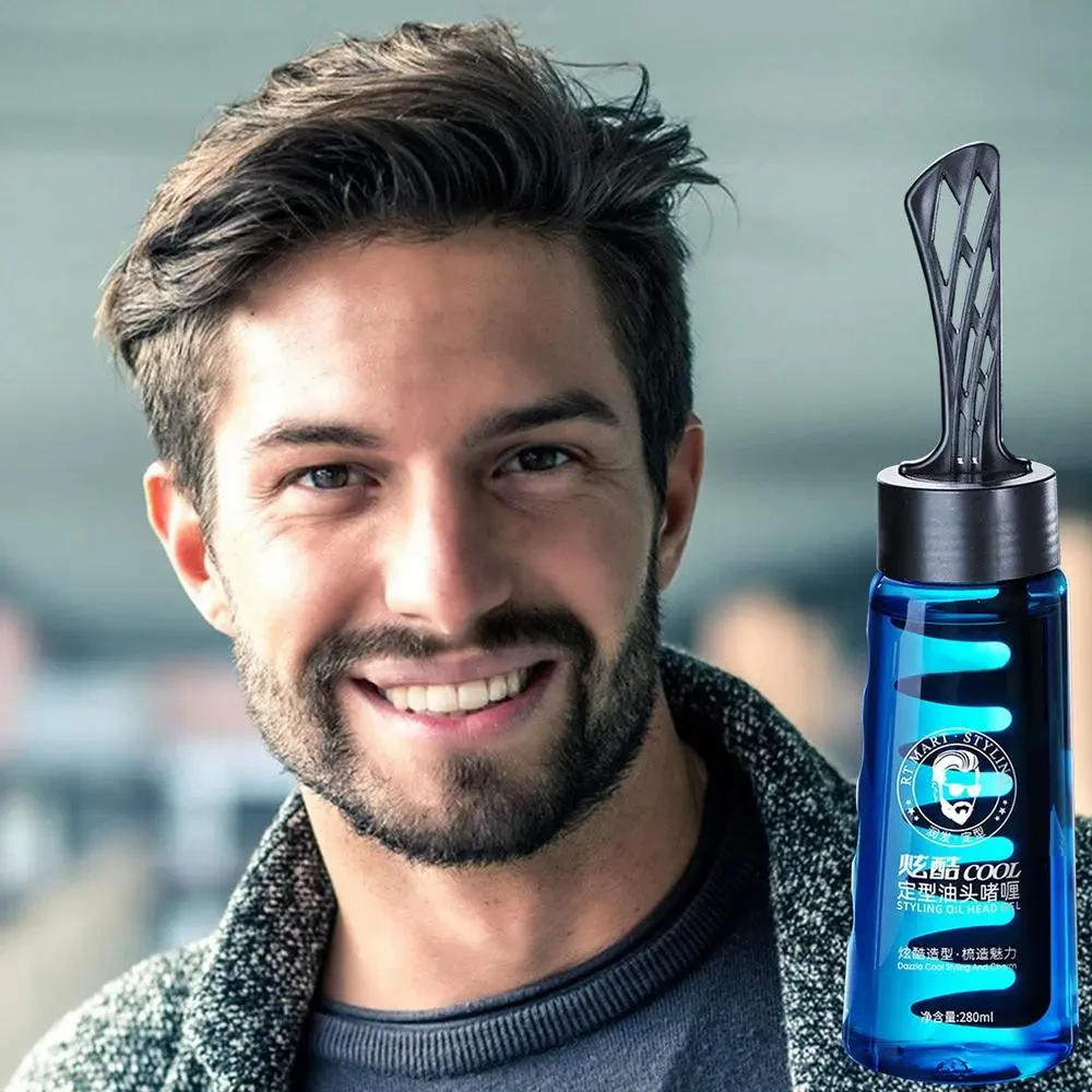 Quick-drying Styling Oil Hair Gel For Men