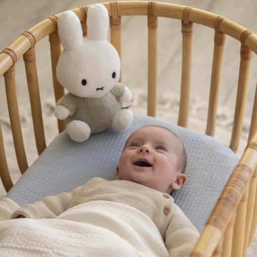 Miffy Fluffy Cuddle Plush Green Medium