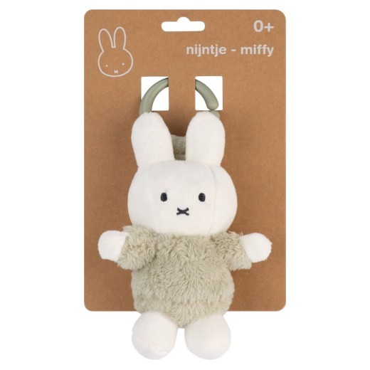 Miffy Fluffy Hanging Toy Green