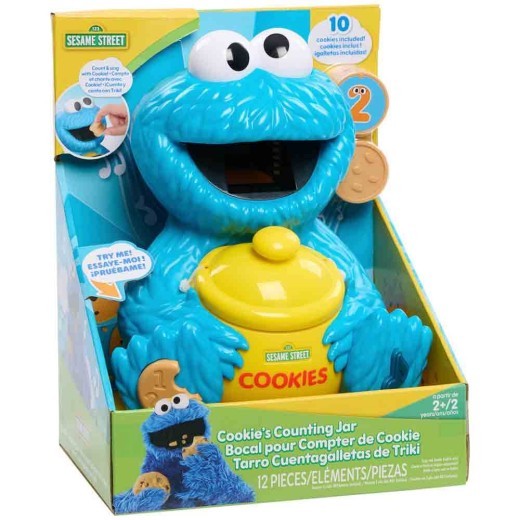 Sesame Street Cookie Monster's Counting Jar