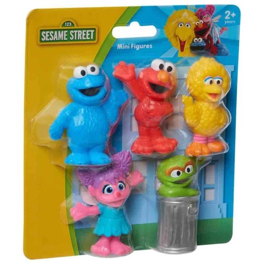 Sesame Street Mini Figures 5 Pack