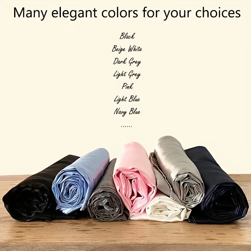 2 pcs Luxurious Satin Pillowcases