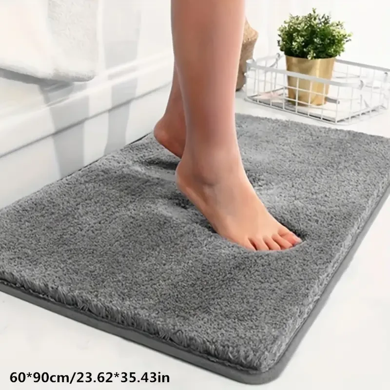 1pc Luxurious Extra-Plush Bath Rug