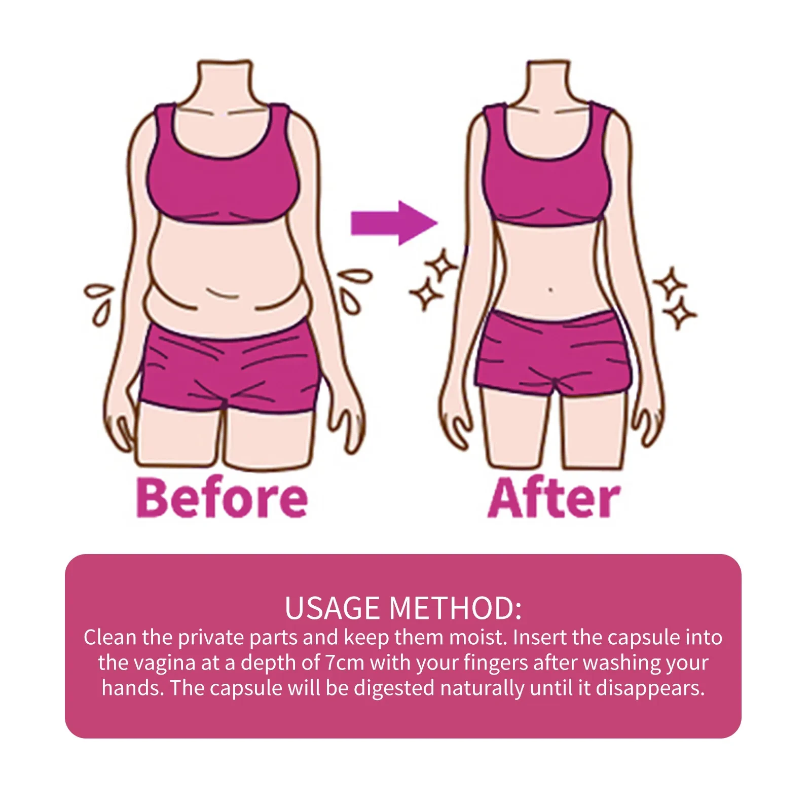 Oil Body Shaping Soft Capsules Body Shaping Slimming