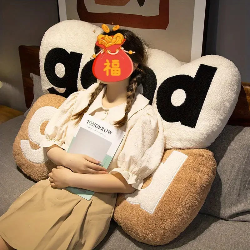 Long Pillow Comfortable Plush Touch Bed Side Sleeping Leg