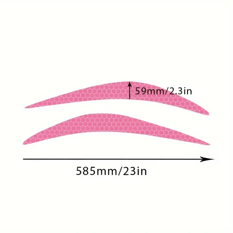 Reflective Eyeliner Car Headlight Decals - Vinyl Bumper Stickers