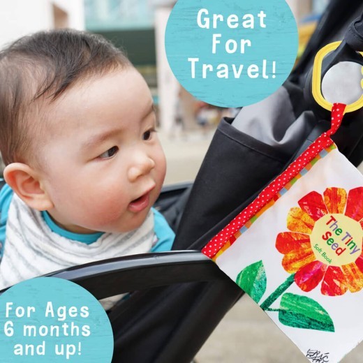 Soft Book: The Very Hungry Caterpillar Tiny Seed Clip-On