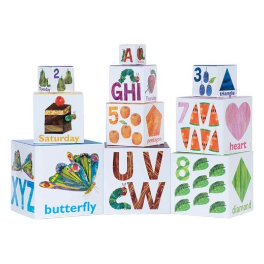 The Very Hungry Caterpillar Stackable Learning Blocks