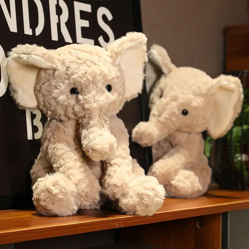 Adorable 34.98cm Elephant Plush Toy - Soft, Cuddly Stuffed Animal for Youngsters