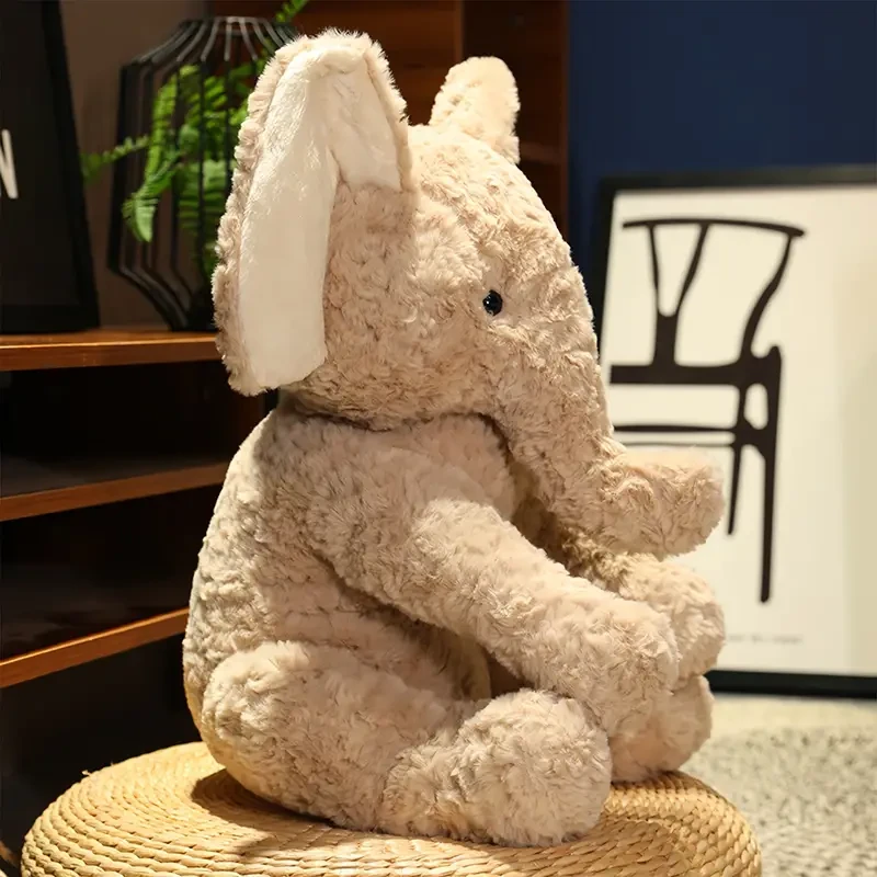 Adorable 34.98cm Elephant Plush Toy - Soft, Cuddly Stuffed Animal for Youngsters