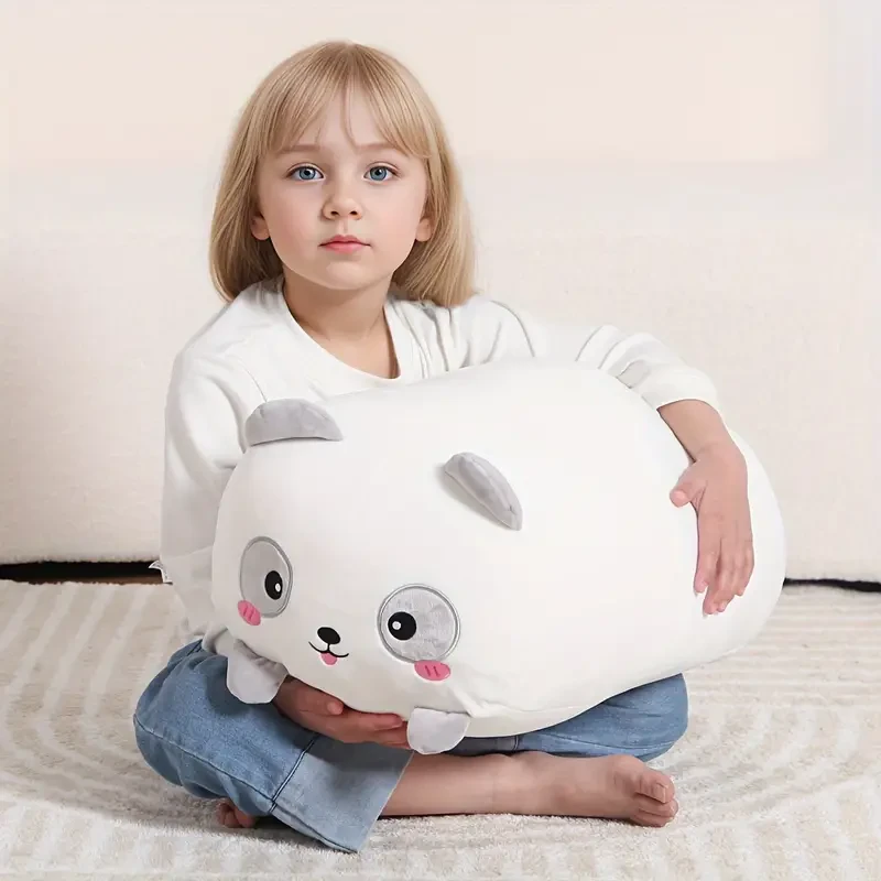 24-Inch Adorable Panda Plush Pillow - Soft, Cuddly Animal Body Toy
