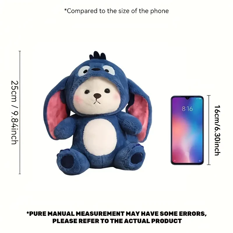 Cartoon Transformation Bear Plush Toys, Cute Bear Dolls