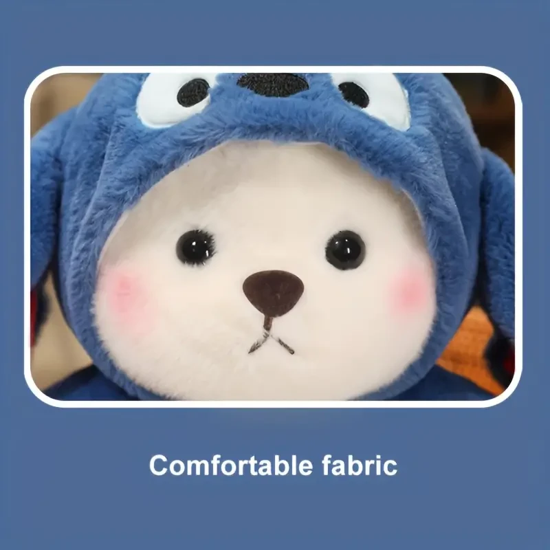 Cartoon Transformation Bear Plush Toys, Cute Bear Dolls