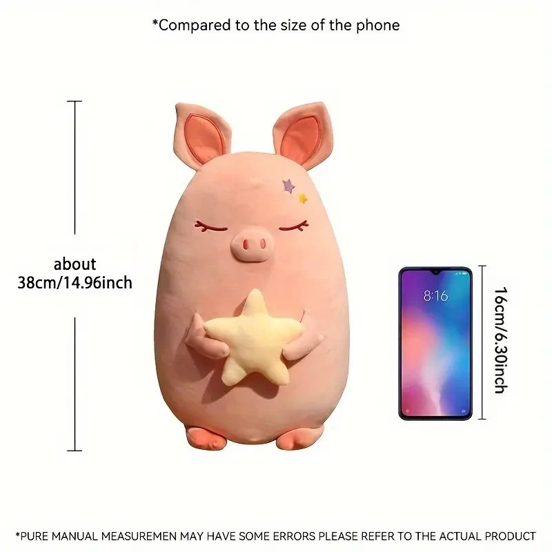 Adorable Chef Pig Plush Toy - Perfect for Halloween, Thanksgiving, Easter & Christmas Gifts