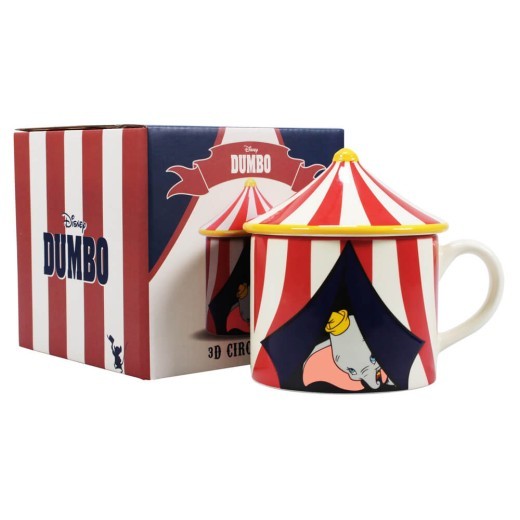 Disney Shaped Mug With Lid : Dumbo Circus