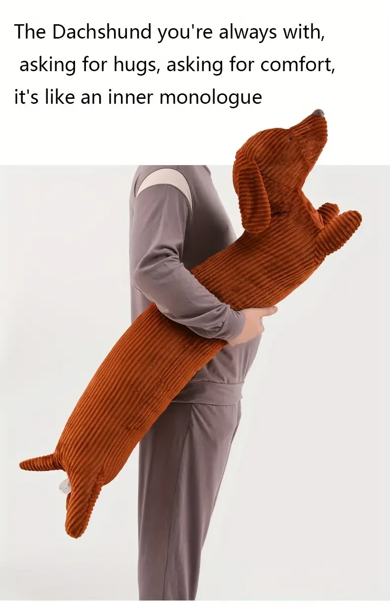 119.38cm Dachshund Dog Plush Hug Pillow