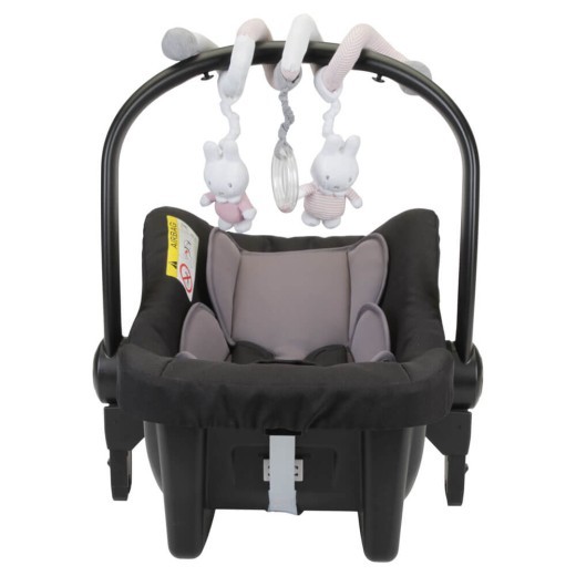 Miffy Pink Rib Spiral Activity Toy