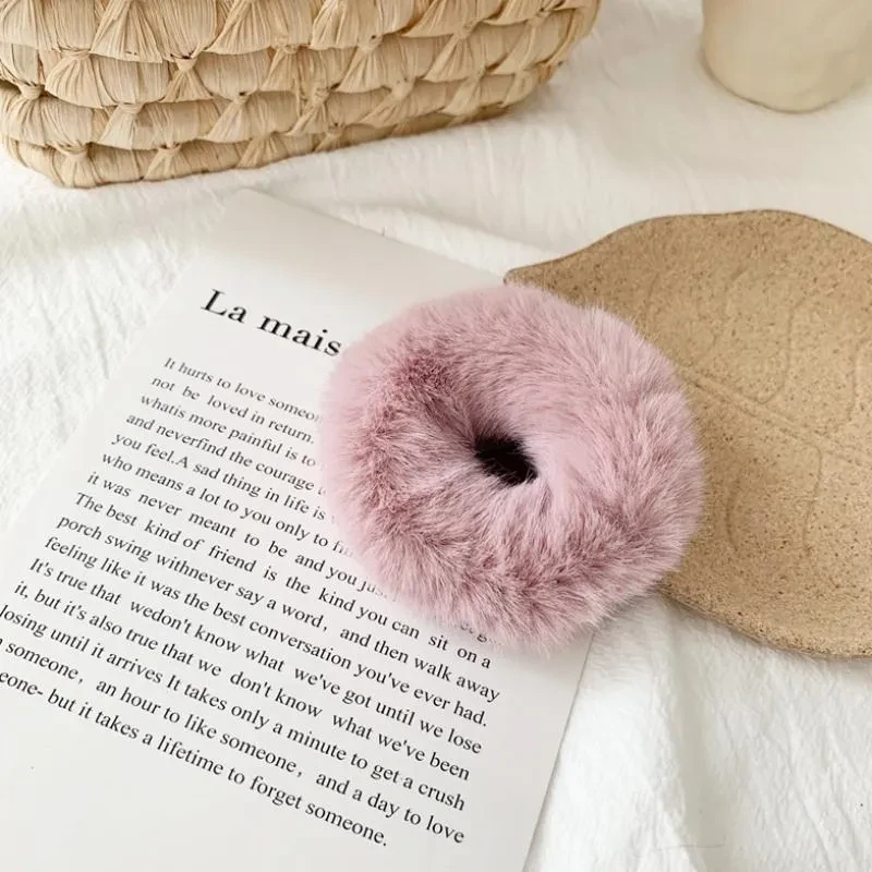 Rabbit hair donut hair rope