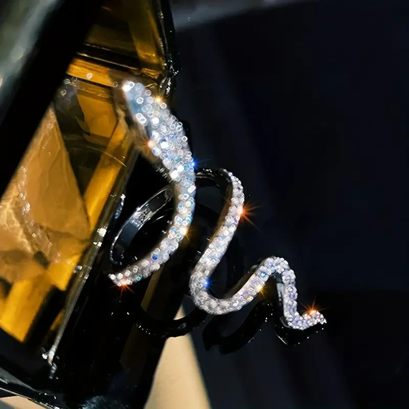 1pc Glamorous Snake Design Wrap Ring