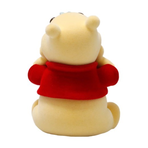 Disney Winnie The Pooh Flocked Figurine