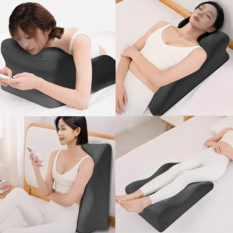 Ergonomic Memory Foam Pillow for All Sleep Positions - Neck & Back Support