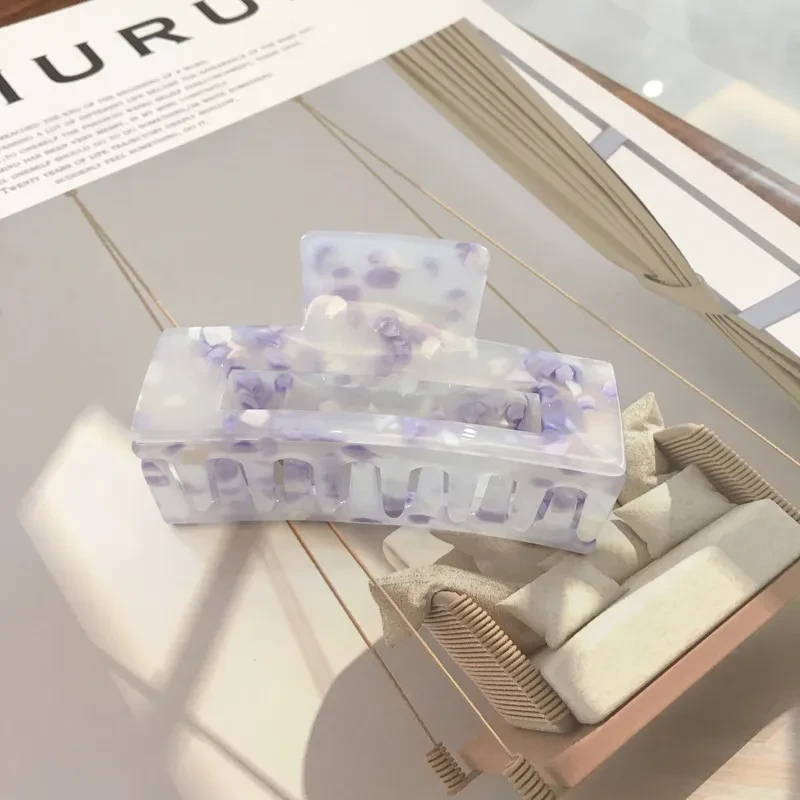 Acrylic Hair Clip Texture Hair