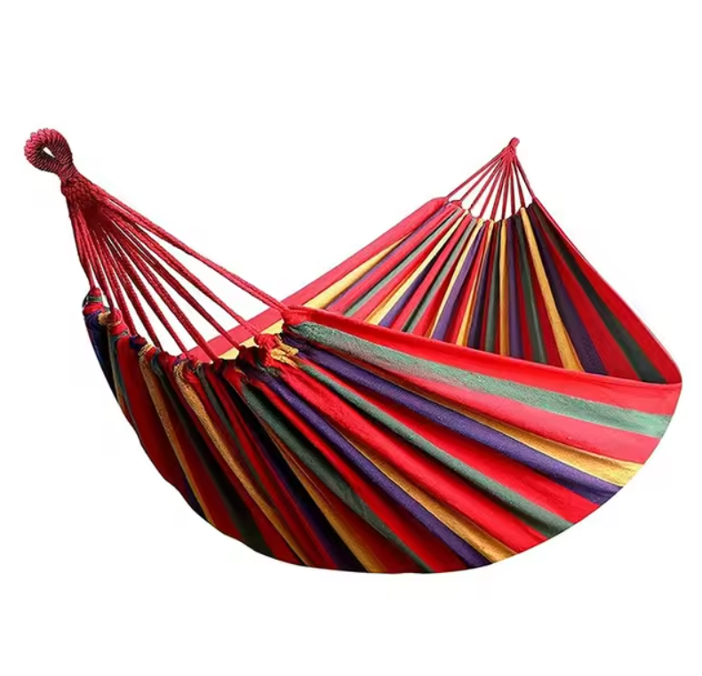 WESTTUNE Outdoor Canvas Hammock Camping