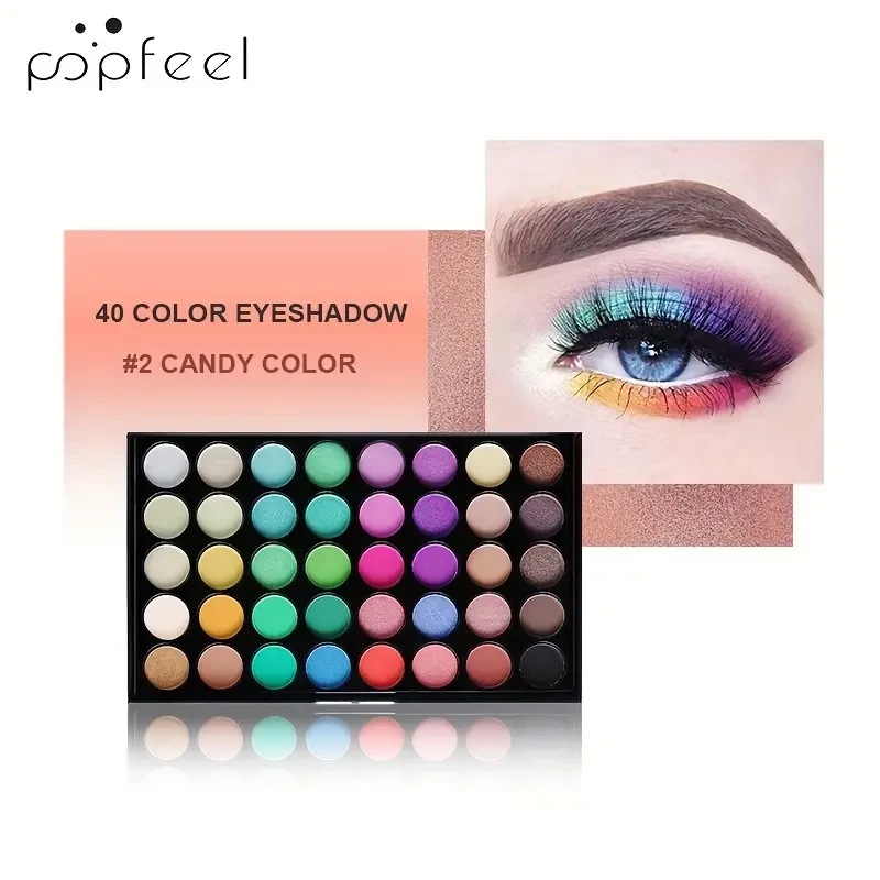 POPFEEL 40 Color Eyeshadow Palette