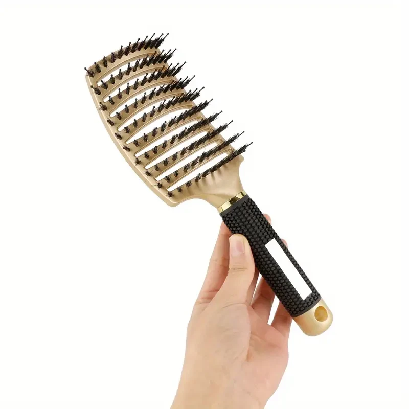 Luxurious Curved Detangling Hair Brush