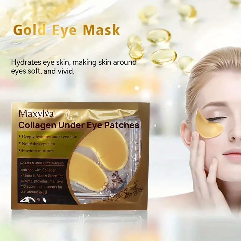 Under Eye Patches Crystal Mask Golden