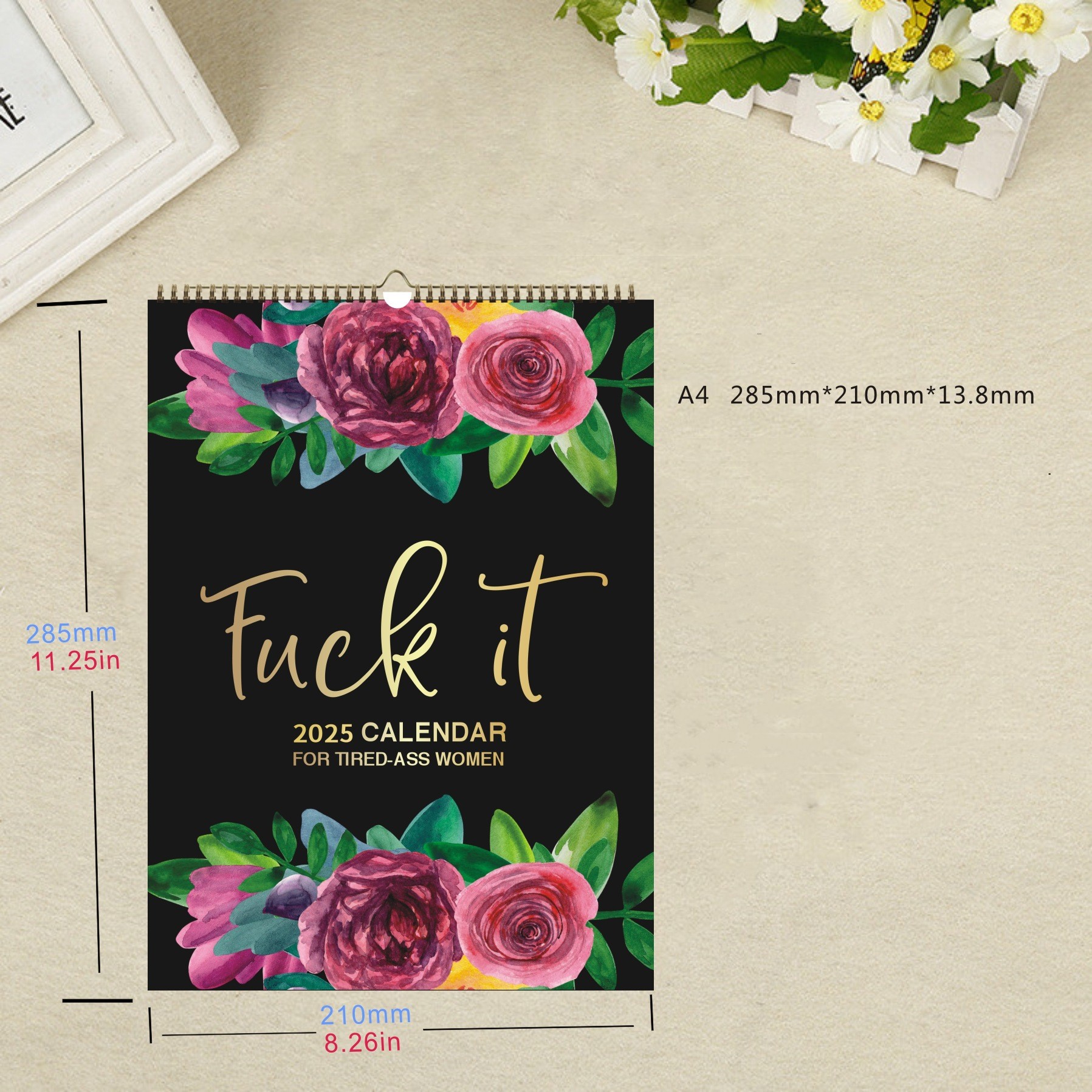 GiftTree NZ Calendars Sale Ends This Week  2025: Fuck It or Fuck Me' Calendar for Tired-Ass Women