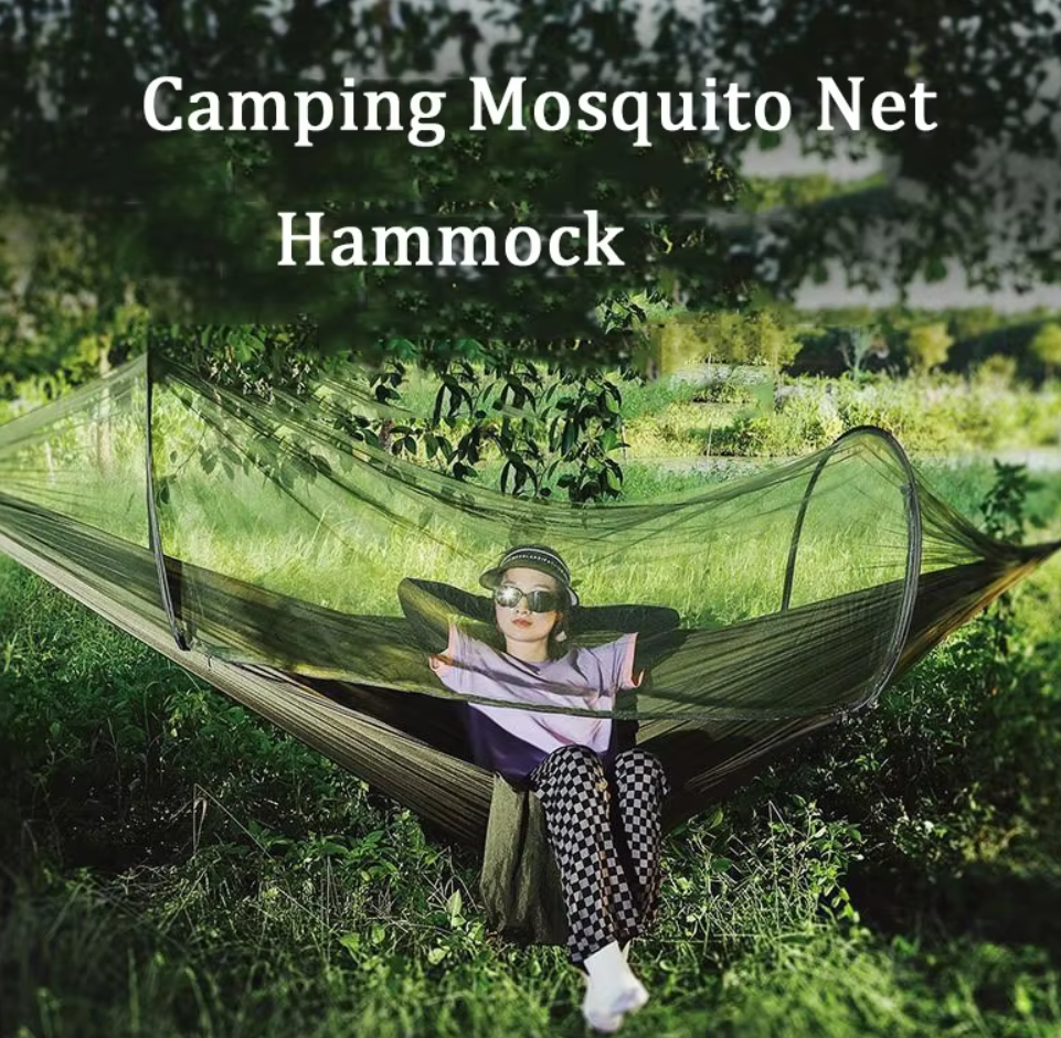 Camping Hammock with Mosquito Net