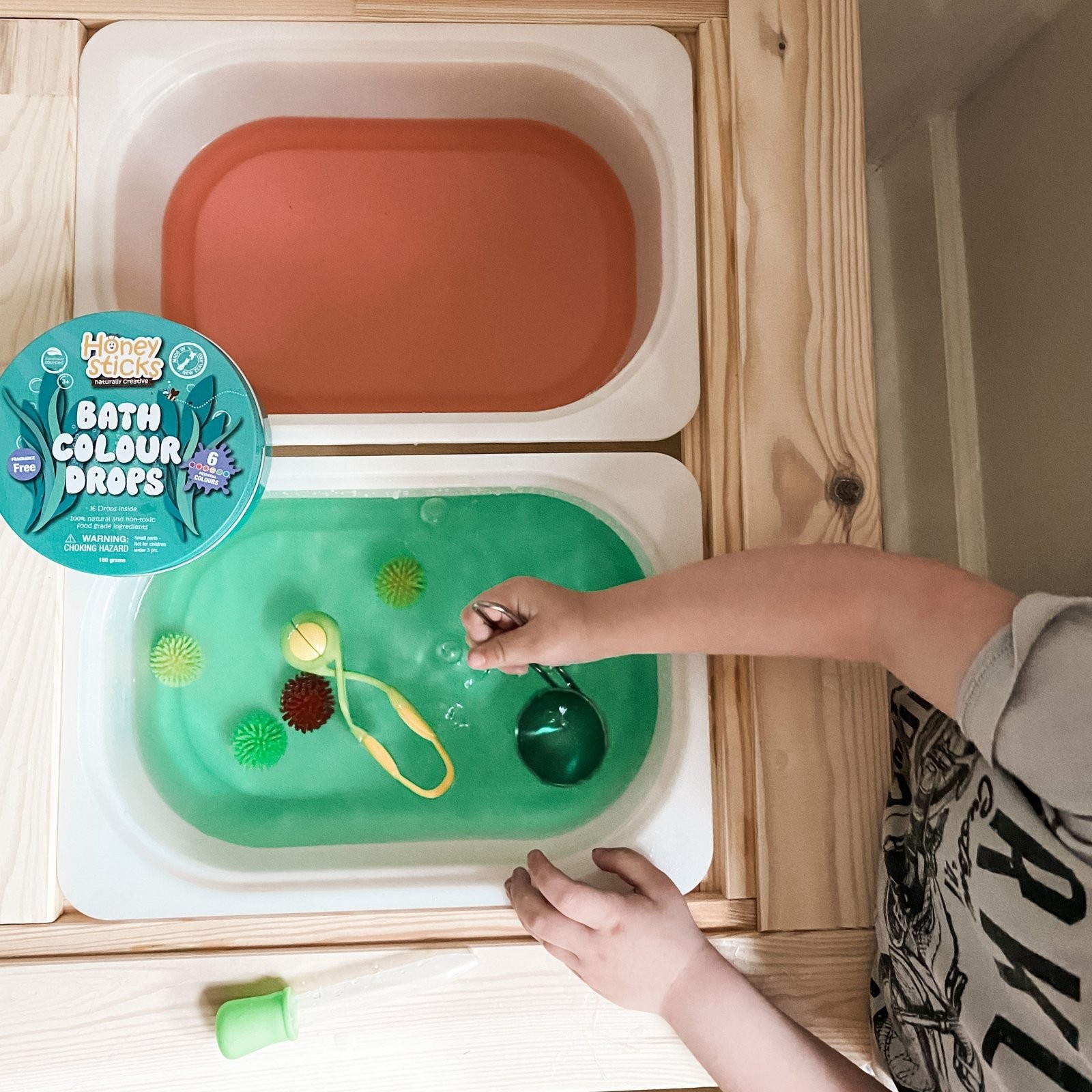 Bath Colour Drops | Bath & Water Fun | NZ Made