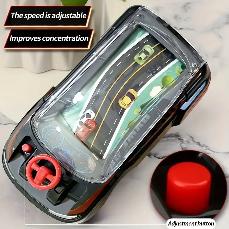 1pc handheld   for kids battery powered road adventure toy for   play and interactive two player   suitable   3 6 aaa batteries required not included details 11pc handheld   for kids battery powered road adventure toy for   play and interactive two player