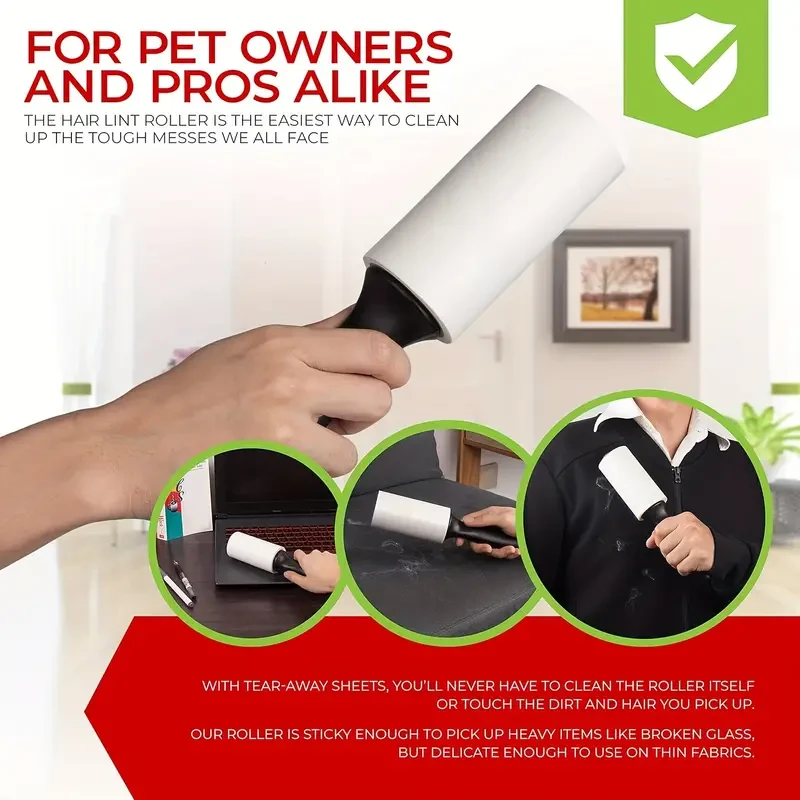 Pet Hair Remover Roller Lint Roller Refills