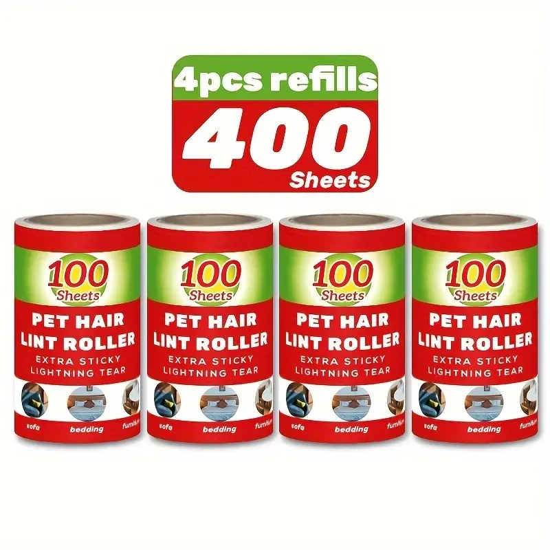 Pet Hair Remover Roller Lint Roller Refills
