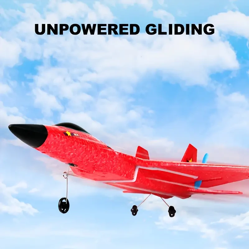 HW32, EPP Material, 2.4G 2.5-Channel F22 Remote Control Fighter Jet (land, Sea, And Air), Featuring Cool LED Night Navigation Lights And A Six-axis Gyroscope Halloween Christmas Gift