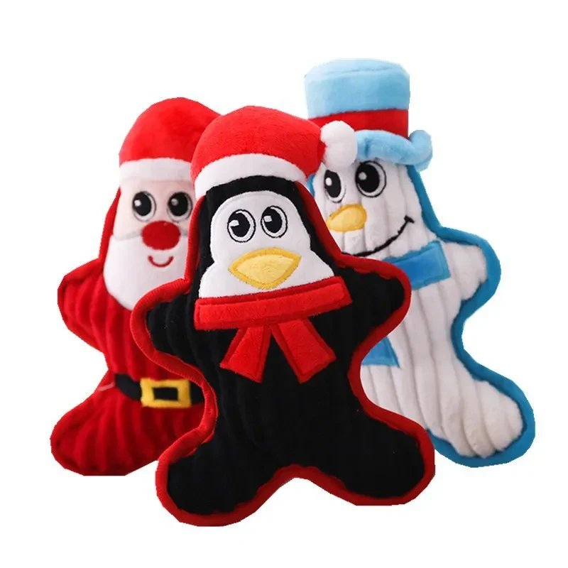 Santa Penguin Snowman Pet Molar