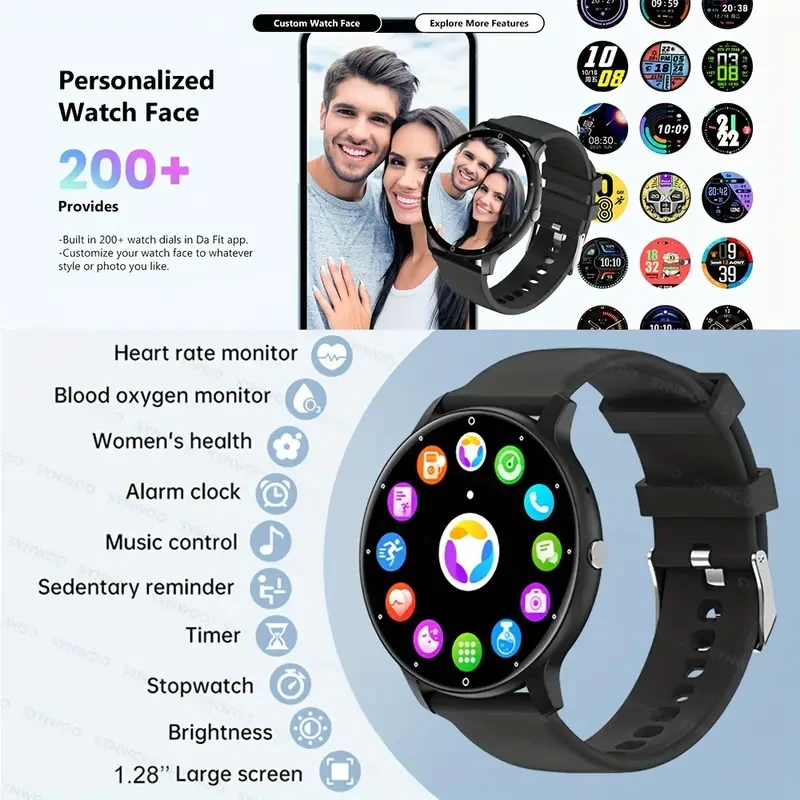 Smartwatch, 3.53cm Full Touch Screen,
