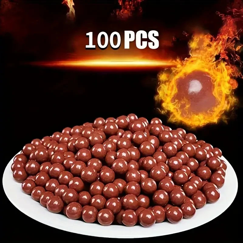 Professional Slingshot Set - Wooden Handle & Marble Ammo Balls