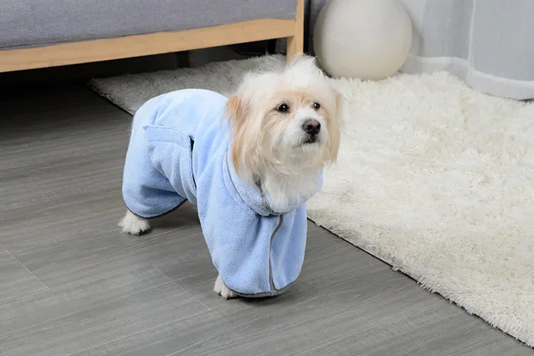 Quick-drying Pet Absorbent Towel Dog Bathrobe