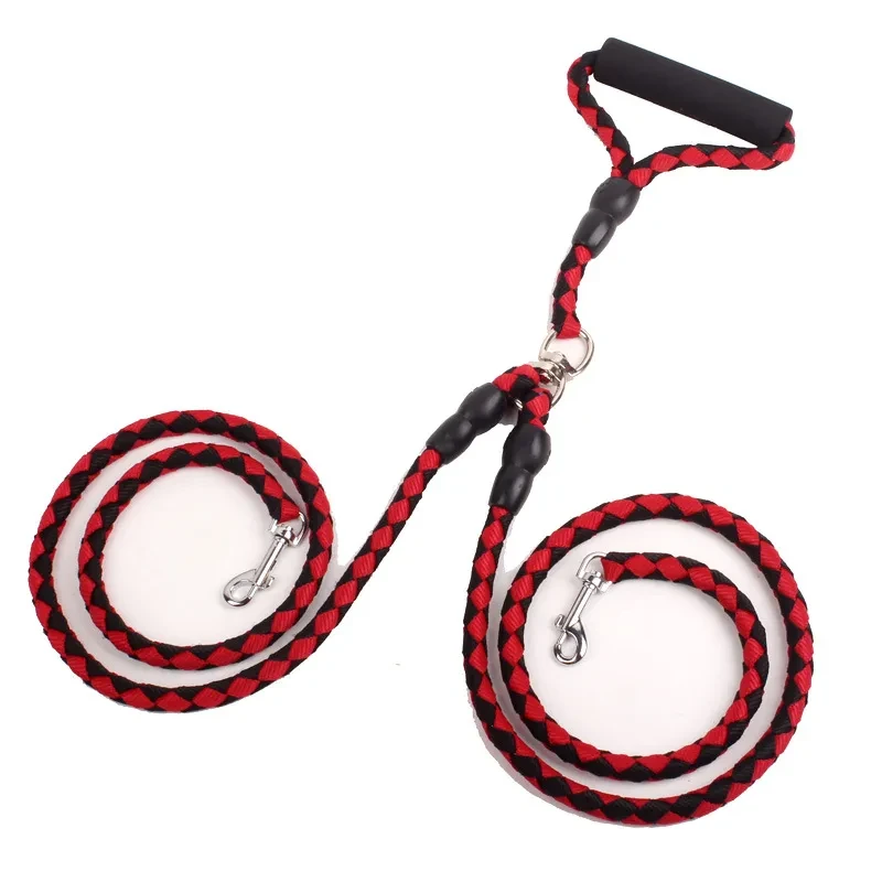 Double-Ended Traction Rope For Walking The Dog