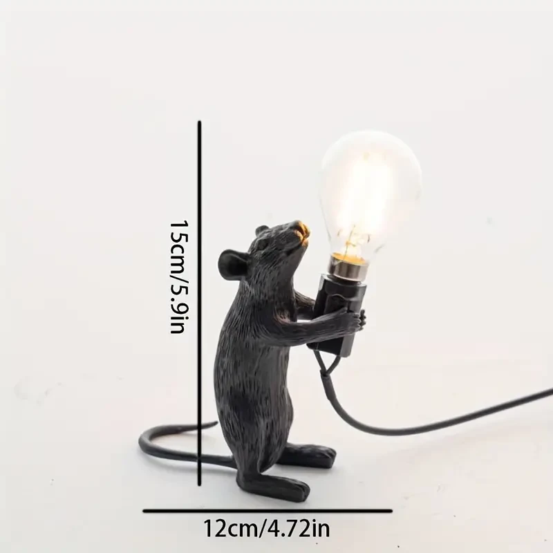 Chic Nordic-Inspired Mini Mouse Table Lamp