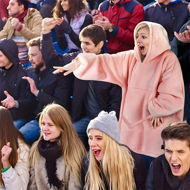 Cozy Oversized Hoodie Blanket