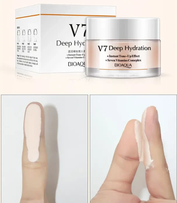 Face cream brightens complexion lazy cream