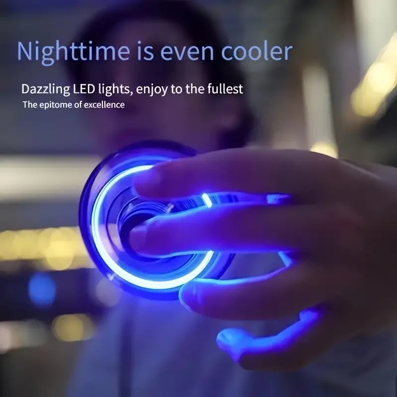 Flying Fingertip Gyroscopes - Interactive Handheld Boomerang Toy