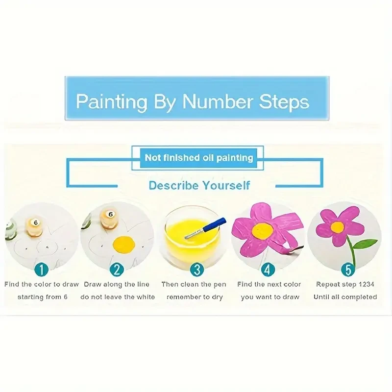 Paint By Number Kit - Little Girl on Canoe (40x50 cm with Wooden Frame)