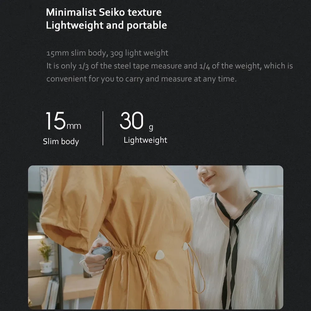 High Precision Electronic Measuring Ruler with Digital LCD